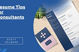 Resume Tips for Consultants
