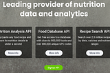 Edamam API 教學：輕鬆掌握食物分析的技巧。分別用 python 及 nodeJs 作範例。