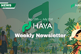 Haya Weekly Newsletter