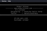 IT’S OCTOBER: 1 | Vulnhub Walkthrough