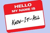 The High Cost of “Knowing Better”