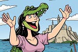 Mar-A-Lago Face Meets Alligator Alcatraz