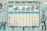 Top 5 Principles for Building User-Friendly Data Tables