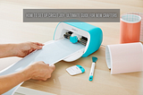 how to set up Cricut Joy
