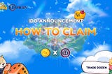 How to claim NFT Marble IDO on Winery Swap