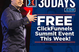 Review: Click Funnels 30 Day Summit