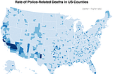 Where were people killed by police in 2015