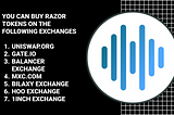 WHY I WOULD RECOMMEND BUYING $RAZOR CRYPTOCURRENCIES