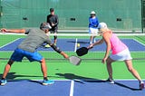Pickleball provides numerous health benefits,for any age and it is FUN!