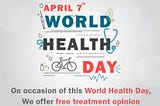 HAPPY WORLD HEALTH DAY 2018!!