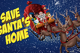 A Message of Hope from Santa in his Sled!