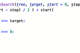 How To Find A Target Node in A Binary Search Tree