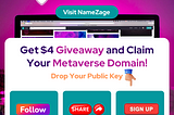 Metaverse Domains Giveaway Alert!