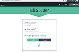 How To Build a Simple Bill Splitter in JavaScript