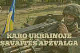 Karo Ukrainoje savaitės apžvalga