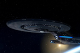 Star Trek interstellar view