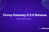 Envoy Gateway 0.5.0 Release