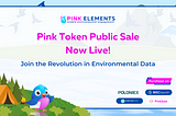 🚀 Pink Token Public Sale is Now Live! Join Us in Making a Difference!