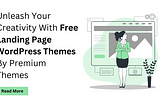 Free Landing Page WordPress Themes