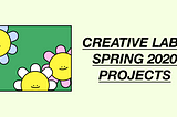 Spring 2020 Projects