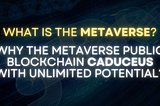 What is the Metaverse? Why the Metaverse public blockchain Caduceus with unlimited potential?