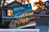 Introducing a New Home Warranty Program for Your Home or Duplex!