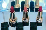 Mini lipstick trio red, nude, pink Dawes Custom Cosmetics