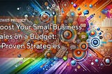 9 Proven Strategies to Boost Your Small Business Sales on a Tight Budget