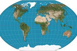 World map projections