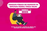TEREZA NELMA: Consulta Pública para definição das emendas 2022