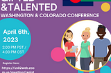 Join us at the gifted & talented conference!