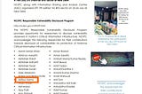 NCIIPC — Responsible Vulnerability Disclosure Program