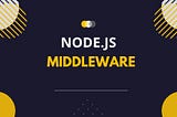 Middleware in Node.js