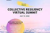 See you at our first-ever Collective Resiliency Virtual Summit!