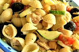 Vegetable Salad — Tuna Antipasto Salad Bowl