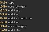 How to squash commits in GIT