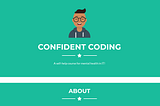 Confident Coding: a FREE self-help course for mental health in IT!