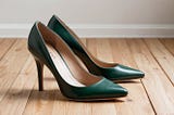 Dark Green Heels