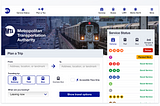 Designing for Transit: The MTA Website