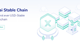 The first-ever USD stable blockchain and multi-chain staking token —xDai Chain & STAKE