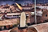 View from my balcony in Cusco, Peru.