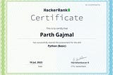 HackerRank Python (Basic) Certification Test : Question and Answers :