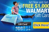 Valentine’s Day Gift Cards from Walmart