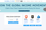 Global Hive Zcash Faucet