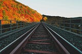 clear railway track