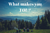 What makes you “YOU”? How to pass on your Charitable Mindset to the Next Generation