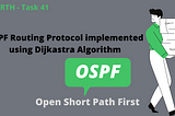 OSPF (Open Short Path First)