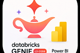 Import Power BI files using Databricks Genie Code