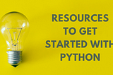 Resources to learn Python for free !