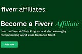 A Complete Guide to Joining the Fiverr Affiliate Program